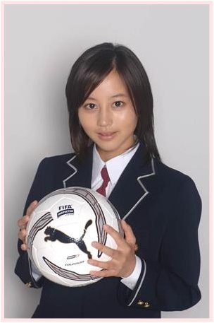 応援マネージャー　高校サッカー　歴代　女優　画像