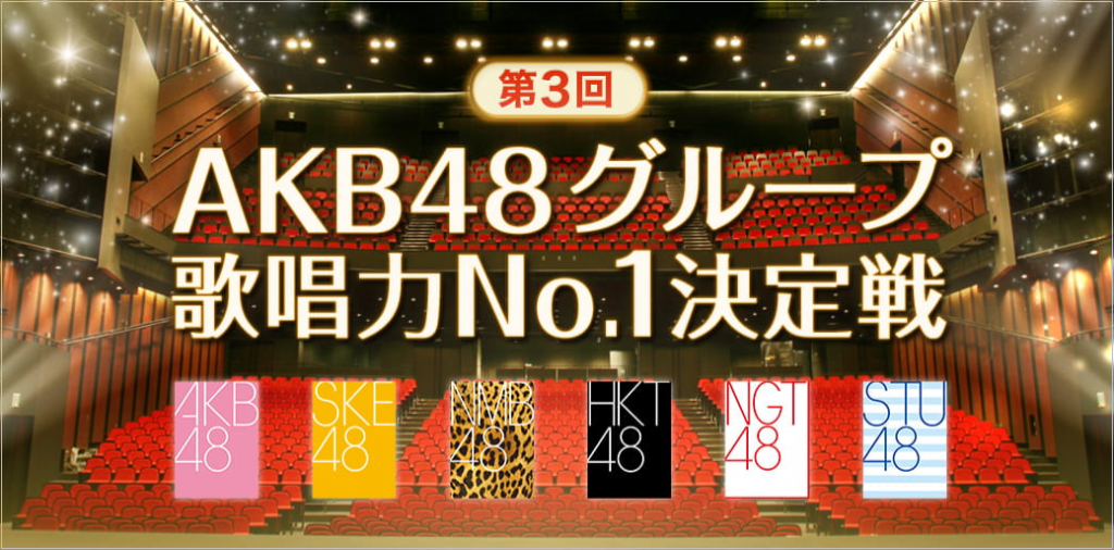 AKB48グループ歌唱力No.1決定戦の歴代優勝者