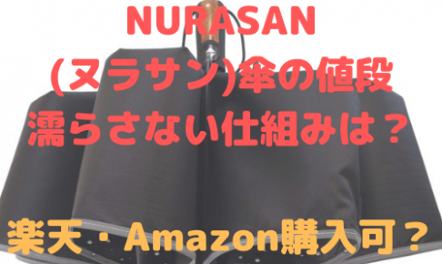 NURASAN（ヌラサン)傘の値段